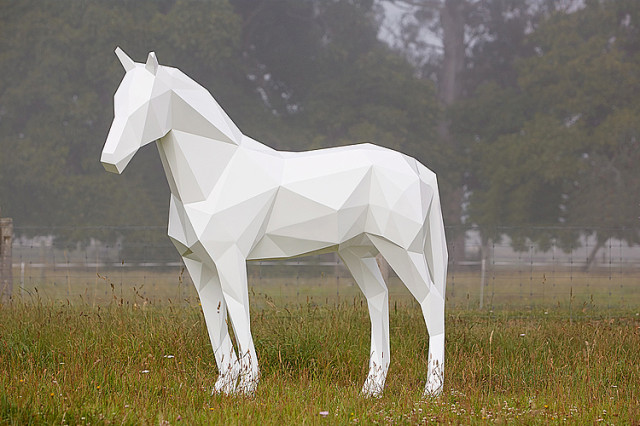 Geometric Animal Sculptures by Ben Foster