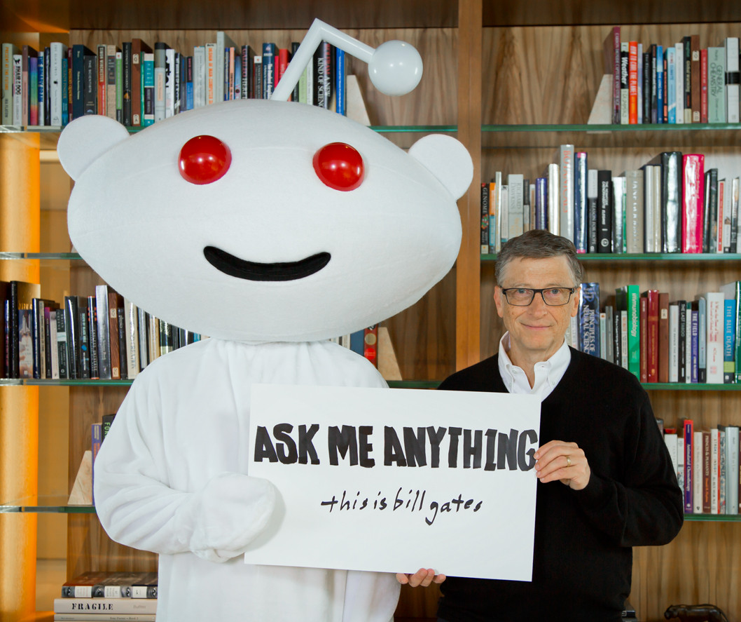 Bill Gates Reddit AMA