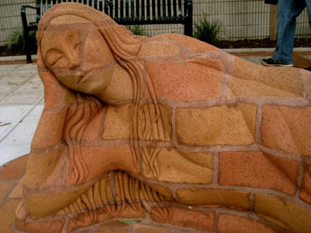 Brick Sculptures by Brad Spencer