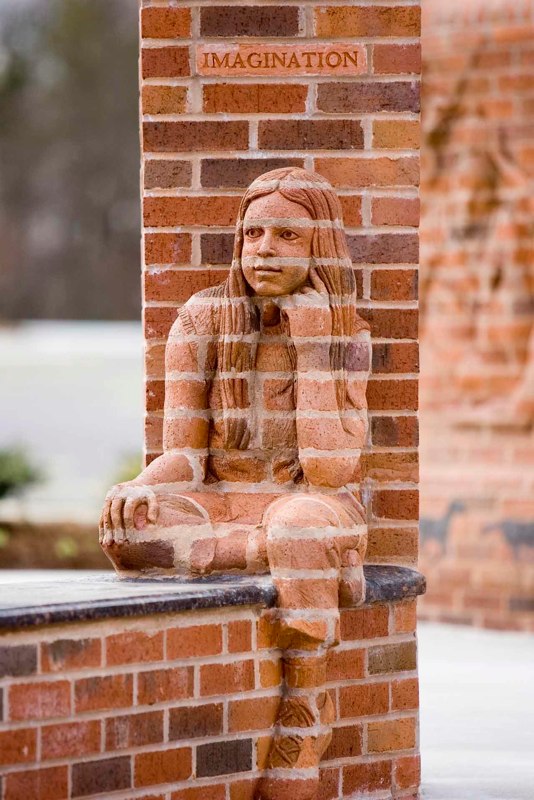 Brick Sculptures by Brad Spencer