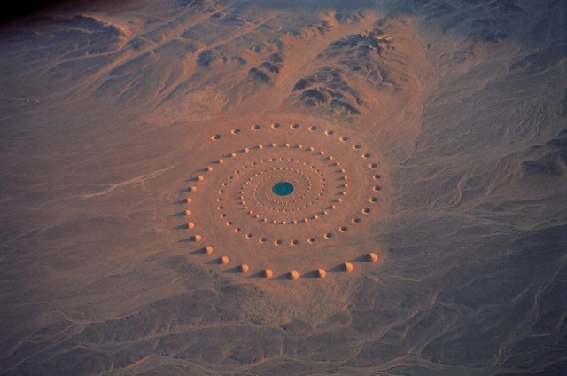 Desert Breath Land Art Installation in Egypt