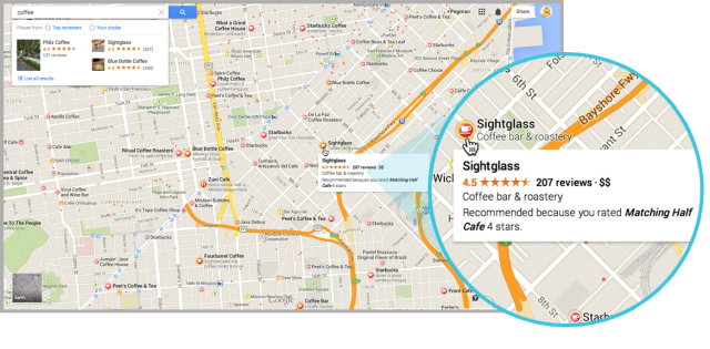 Google Maps Redesign