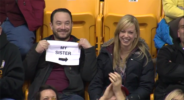 Gophers Kiss Cam