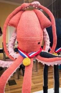 Ice Dancing Knit Squid