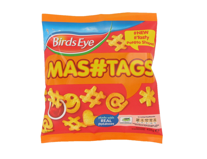 Mashtags Potato Shapes