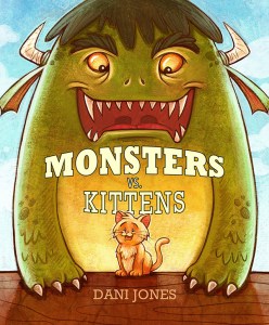 Monsters vs. Kittens by artist Dani Jones