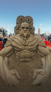Sand Sculptures from the New Zealand Sand Castle Competition