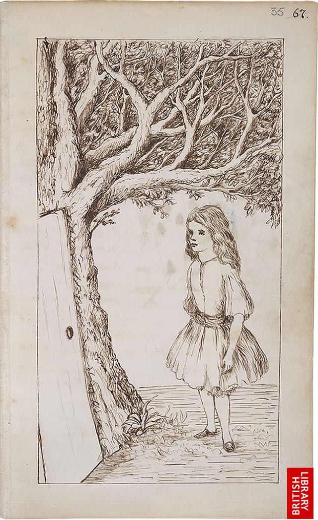 The Original Manuscript of Alices Adventures in Wonderland