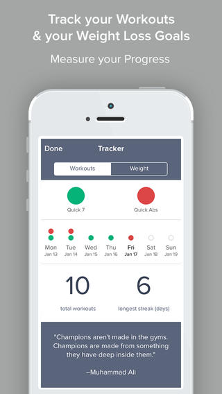 Quick Fit Tracker
