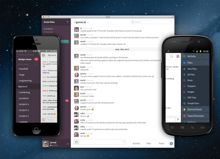 Slack Screen