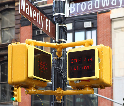 Pop Pop Interactive Pedestrian Signal