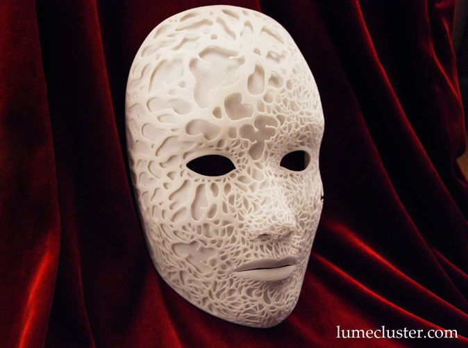 Intricately Detailed 3D-Printed Masks