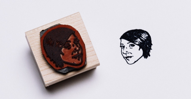 Custom Portrait Stamps by Stamp Yo Face