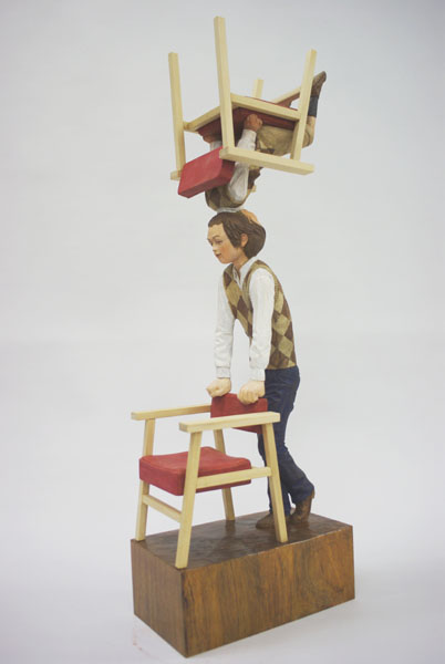 Fused Figure Sculptures by  Yoshitoshi Kanemaki