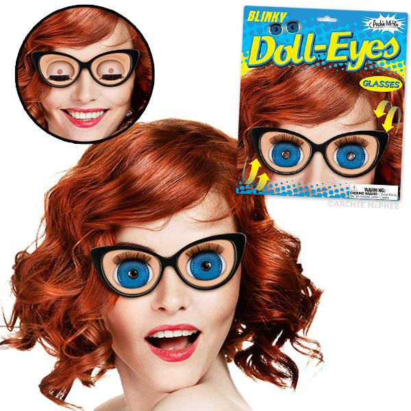 Blinky Doll Eyes Glasses