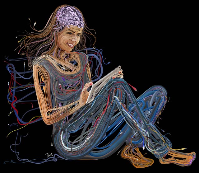 Intricate Wire Illustrations by Charis Tsevis