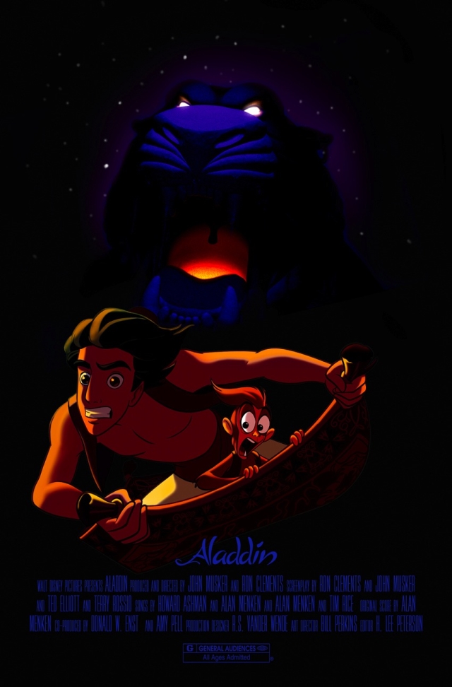Aladdin Serious Movie Poster