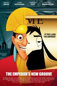 Emperor's New Groove Serious Poster