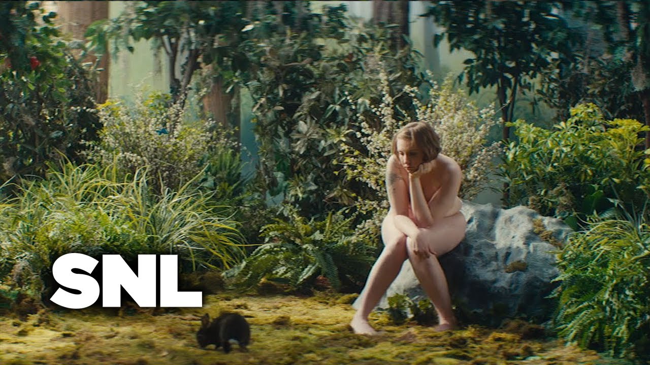 Lena Dunham Stars as Eve in the Garden of Eden in 'Girl', A &apos...