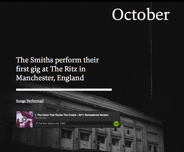 An Interactive History of The Smiths