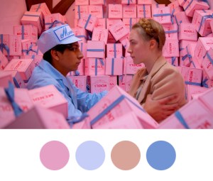 Wes Anderson Palettes - The Grand Budapest Hotel