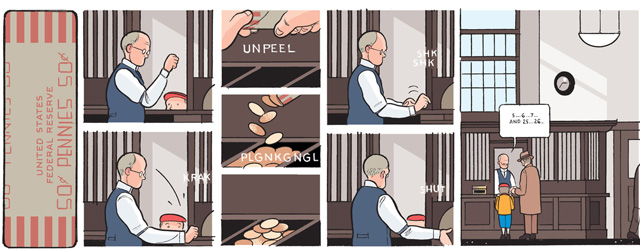 Heads or Tails by Chris Ware