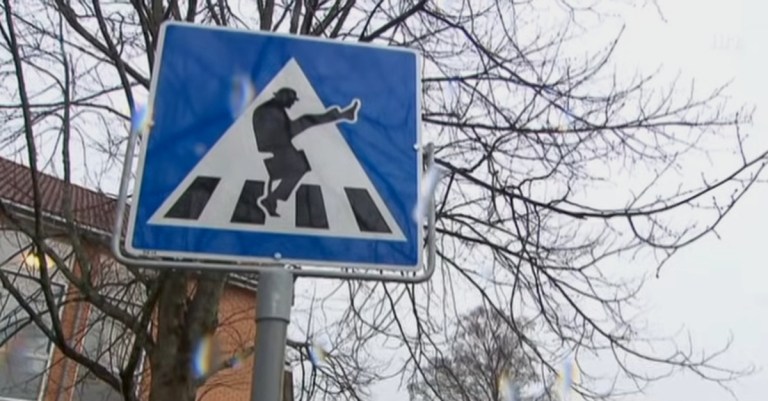 Ministry of Silly Walks Sign