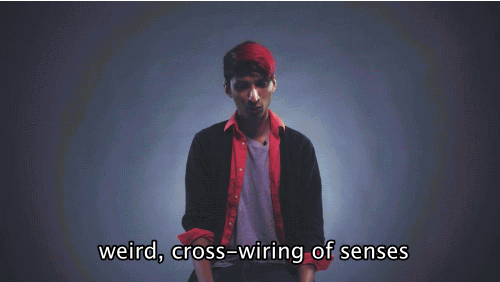 Weird Cross Wiring Of Senses