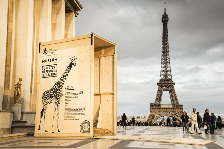 Mysterious Animal Crates Left Around Paris to Promote Reopening of the ...
