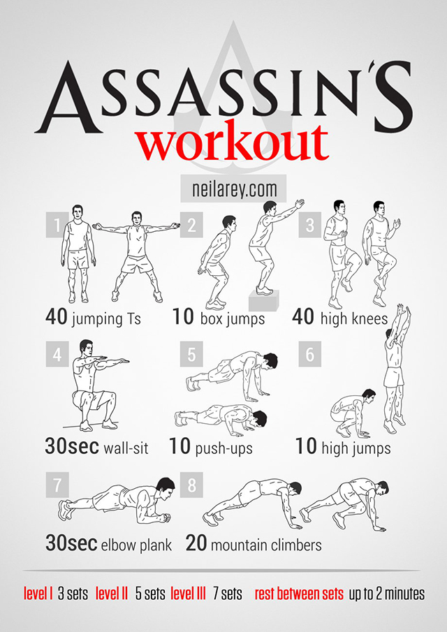 Assassins Workout