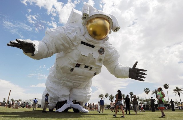 Escape Velocity Coachella Astronaut