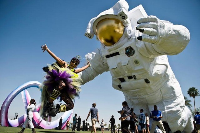 Escape Velocity Coachella Astronaut
