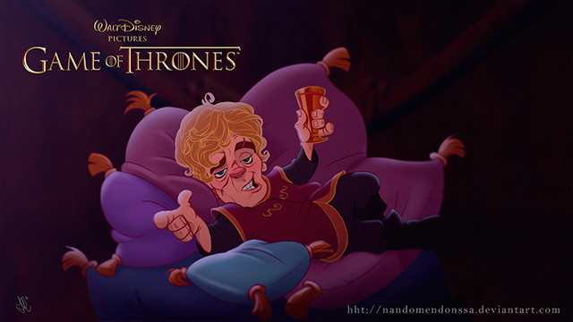 Disney GOT Tyrion Lannister by nandomendonssa