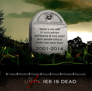 IE6 Death