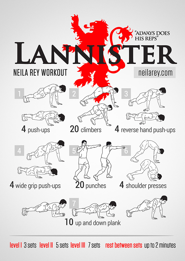 Lannister Workout