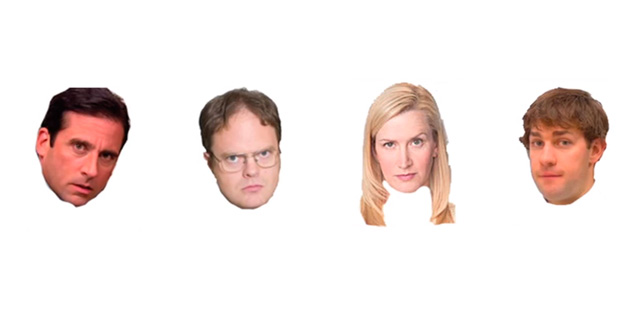 the office stares