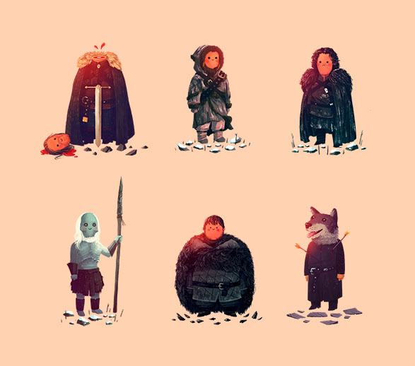 Game of Thones by Olly Moss