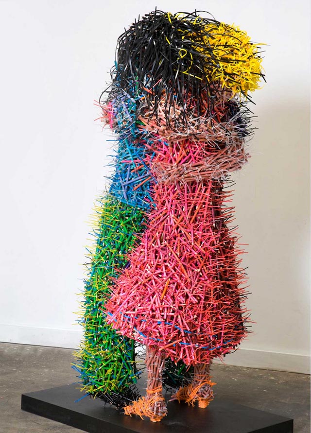 Pencilism, Federico Uribe's Incredible Sculptures Made out of Colored  Pencils