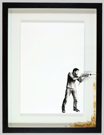 Clever Art Series Features Manipulated and Damaged Picture Frames