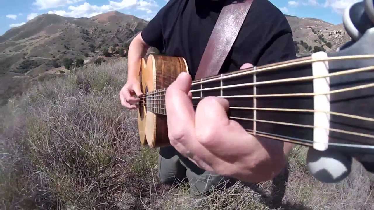A Finger Picking Cover of Numb' by Pink Floyd Shot From