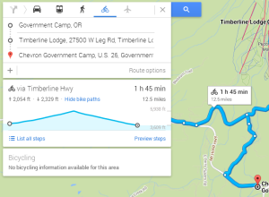 Google Maps Bike Routes