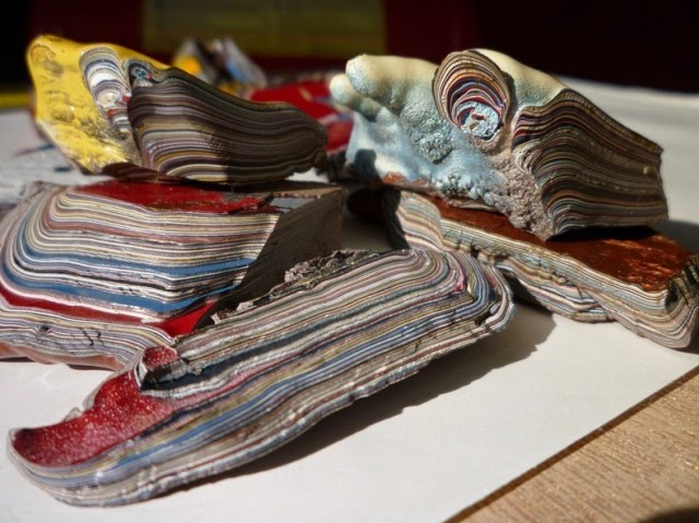 Fordite, A Beautifully Colorful Byproduct of Early Auto Manufacturing
