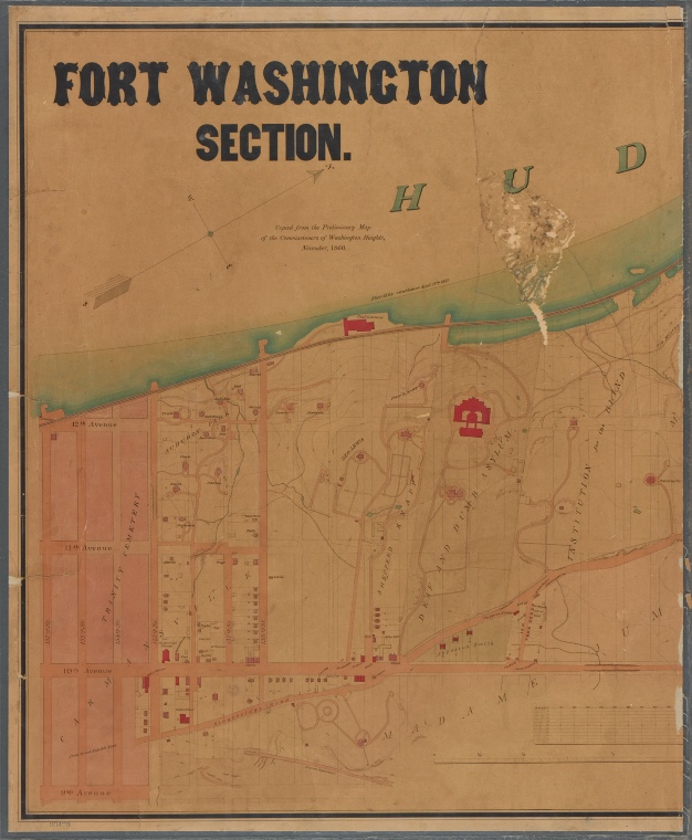 Fort Washington Original Map