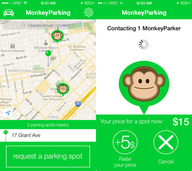 MonkeyParking App