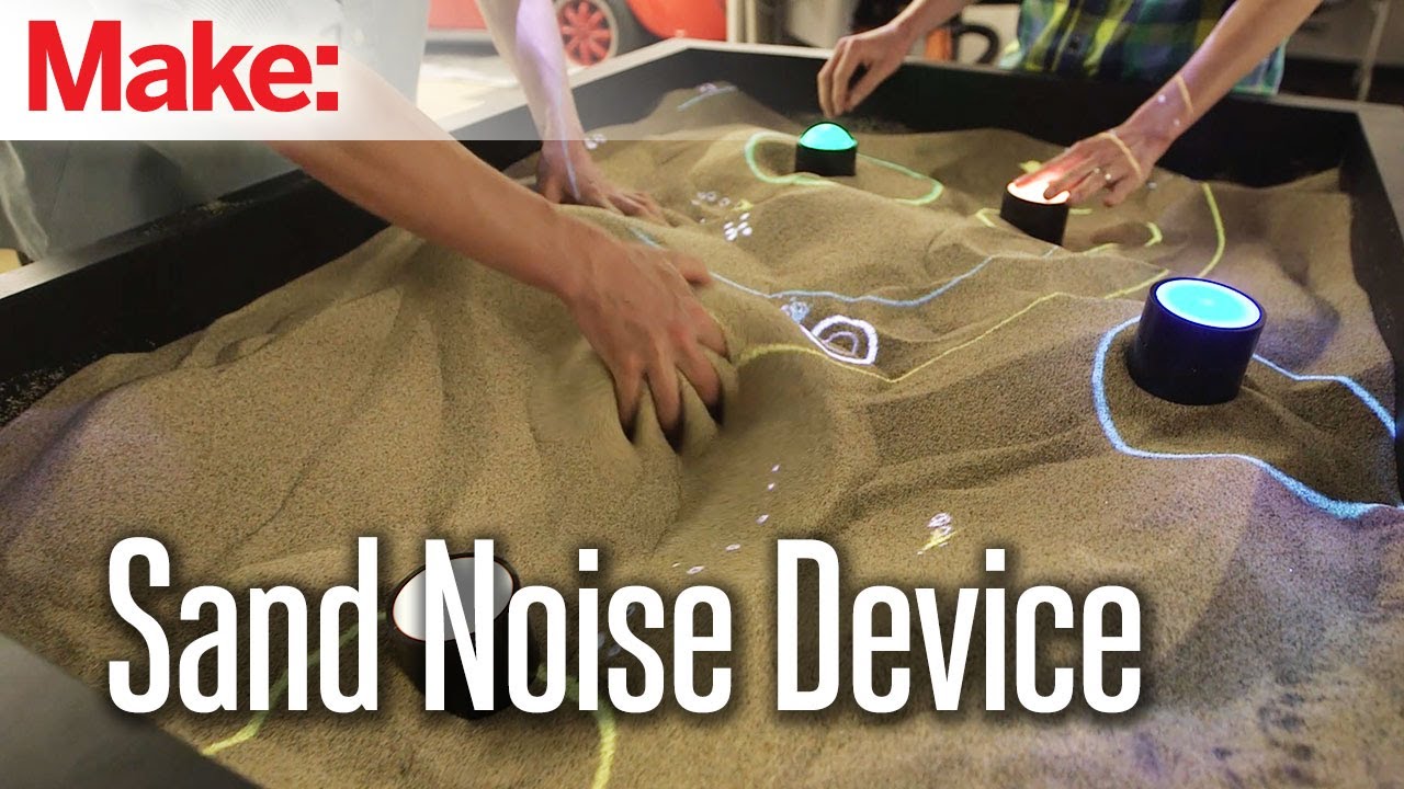 Sand Noise Device, An Interactive Electronic Instrument That Is