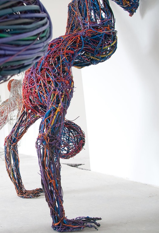 wire sculpture human form