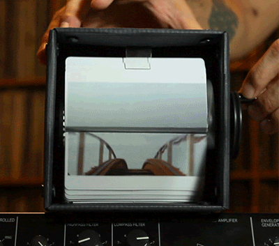 A GIF of a Vine of a Video of a Mechanical Flipbook of a GIF of a Roller Coaster