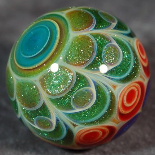 Incredibly Complex Art Marbles by Mike Gong