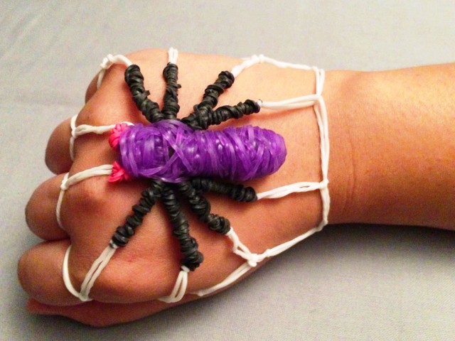Spider Rubber Band