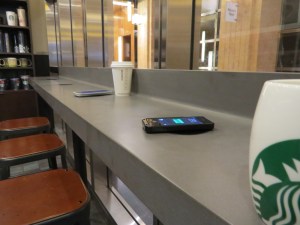 Starbucks Wireless Charging